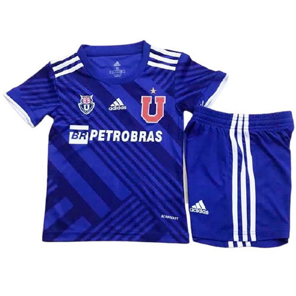 Maillot Football Universidad Chili Domicile Enfant 2021-22 Bleu